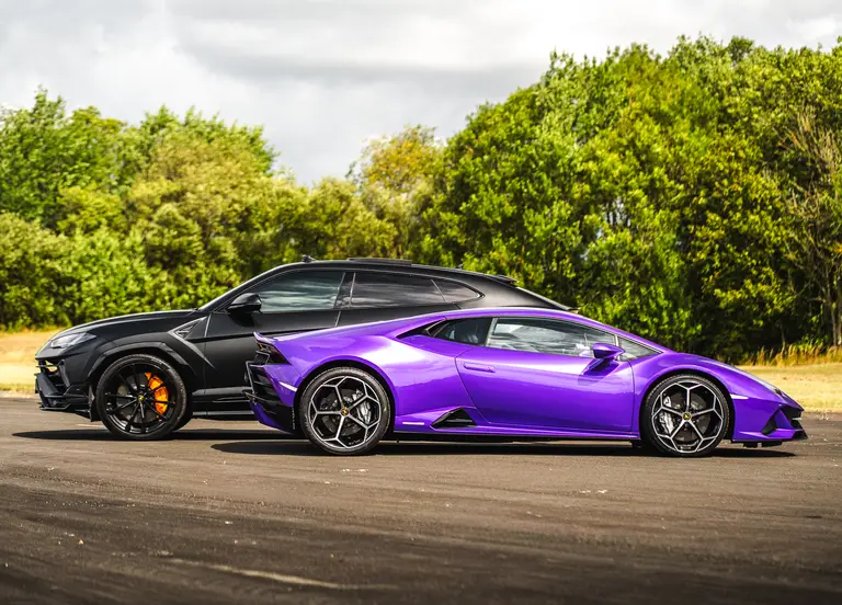 Lamborghini Huracan EVO + Lamborghini Urus S