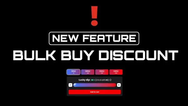 New Bulk Buy Discount Feature!-image