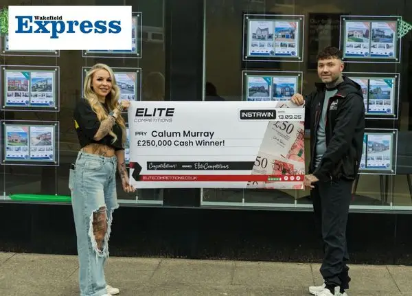 WAKEFIELD WELDER WINS £250,000 JACKPOT AND BUYS FIRST HOME-image