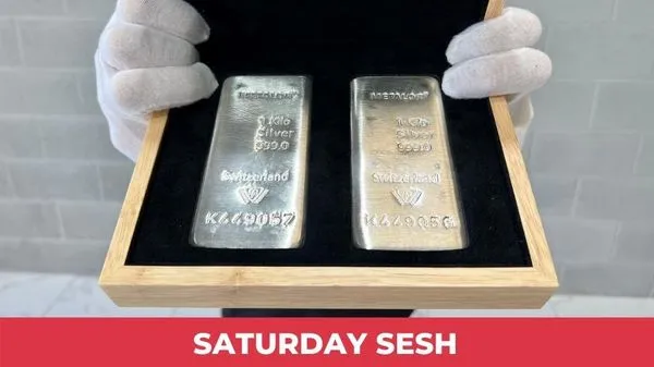 2 X 1 KG SILVER BARS