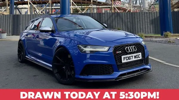 Nogaro Blue Audi RS6 + £1,000 or £40,000 Cash!