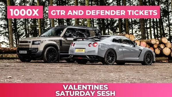 1,000 X DEFENDER & GT-R TICKETS