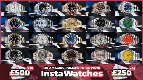 20x Rolex Watch InstaWin (2,000x InstaWins)