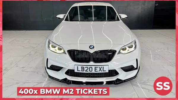 400 x BMW M2 Tickets