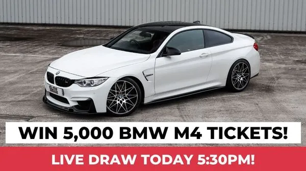 5,000x BMW M4 Tickets