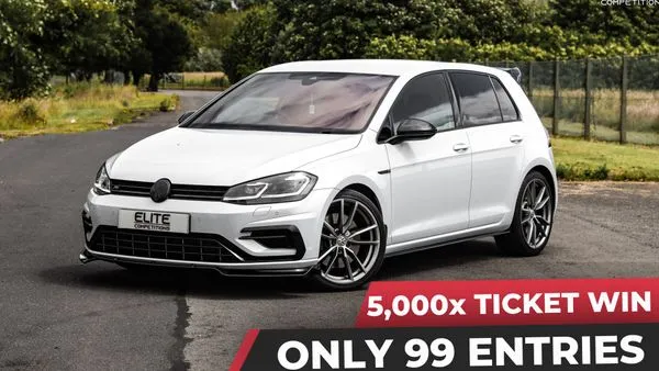 5,000x "2017 GOLF R + £1,000" TICKETS