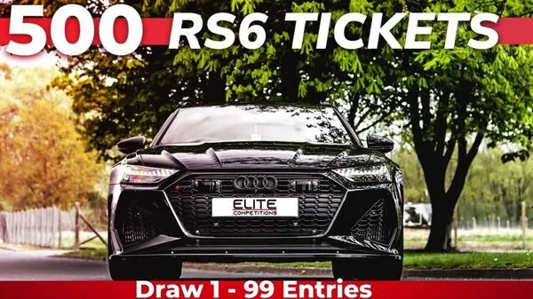 500 X AUDI RS6 TICKETS - DRAW 1