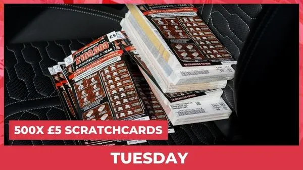500 x £5 Scratchcards 