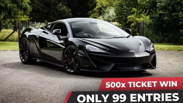 500x "MCLAREN 540C + £5,000" TICKETS