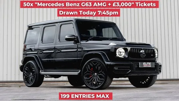 50x "Mercedes Benz G63 AMG + £3,000" Tickets!