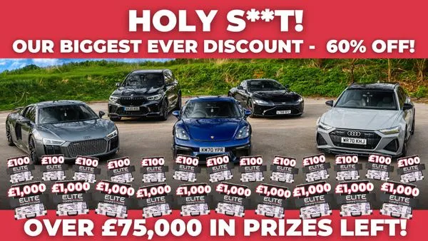 5x Ultimate Car InstaWins + £5,000 End Prize