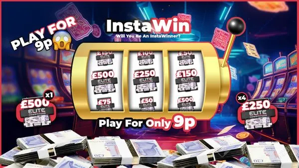 £500 Main Prize + 300 InstaWins (Draw 2)