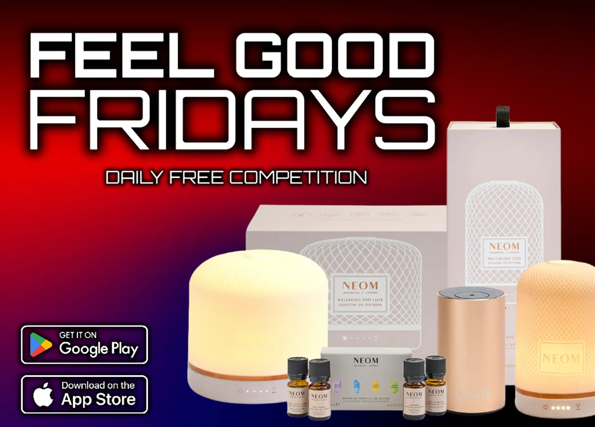 Neom Wellbeing Set | Feel Good Fridays | FREE To Enter Daily Competition
