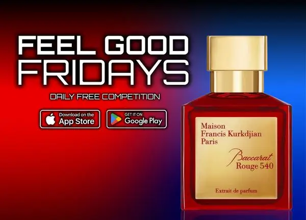 Baccarat Rouge 540 | Feel Good Fridays | FREE To Enter Daily Competition