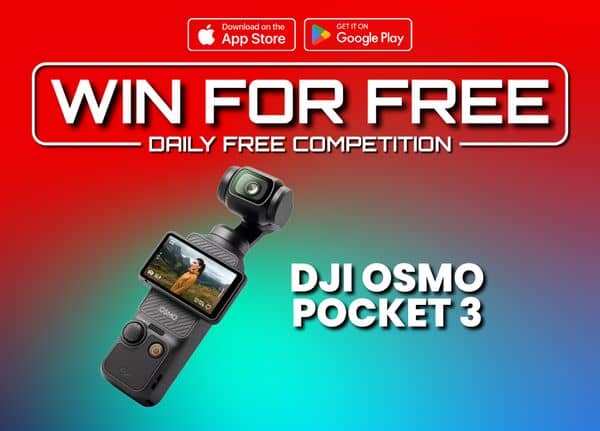DJI Osmo Pocket 3 : FREE To Enter Daily Competition Grab A Free Ticket Every 2 Hours