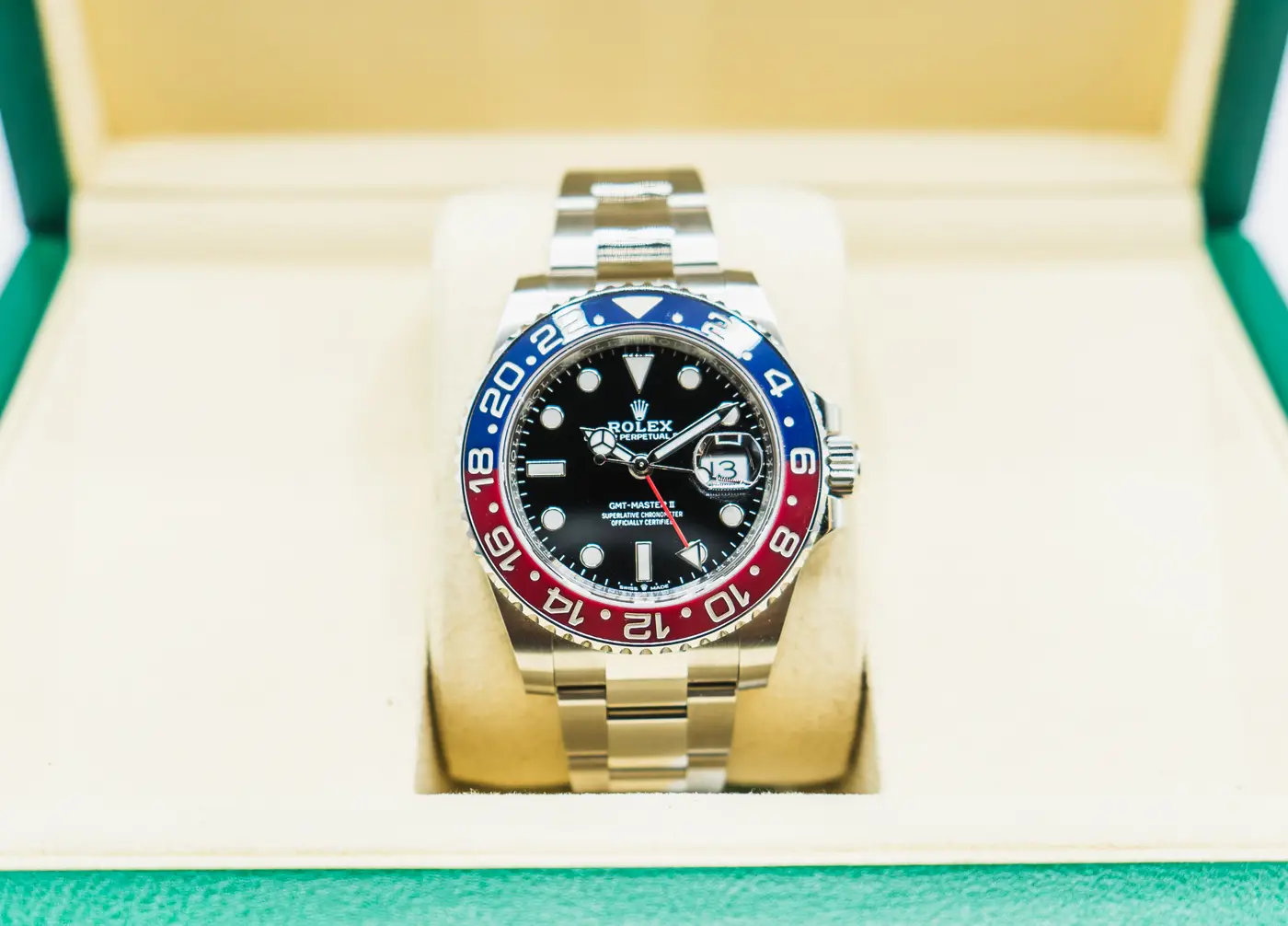 2025 Rolex GMT Master II "Pepsi" Oyster or take £13,000 Cash Alternative