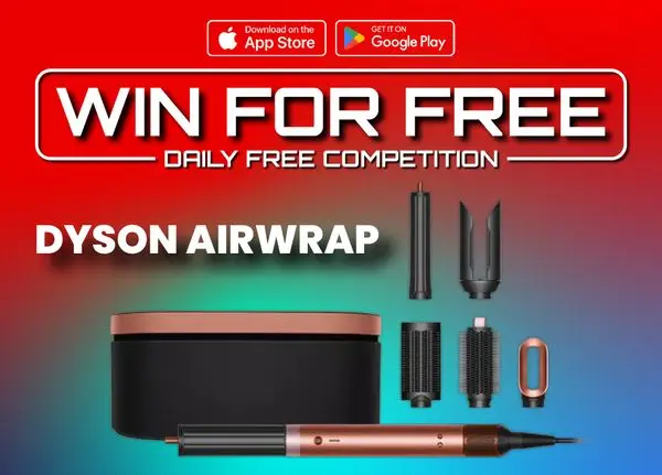 Dyson AirWrap: FREE To Enter Daily Competition Grab A Free Ticket Every 2 Hours