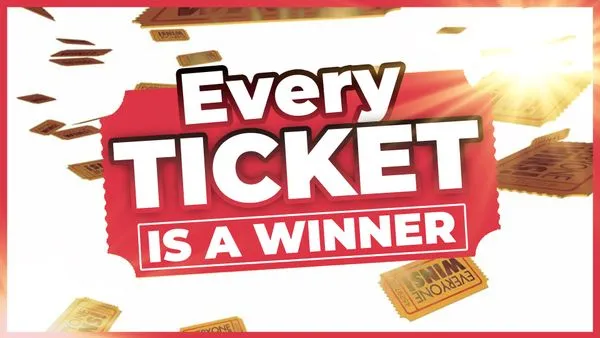 Every Tickets A Winner - £1,000 End Prize + 9,999x InstaWins