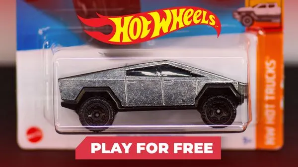 Hot Wheels Tesla Cybertruck