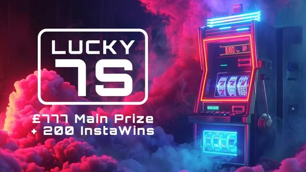 Lucky 7's InstaWin (£777 End Prize + 200 InstaWins)