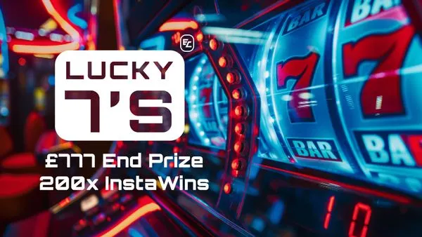 Lucky 7's InstaWin (£777 End Prize + 200x InstaWins)