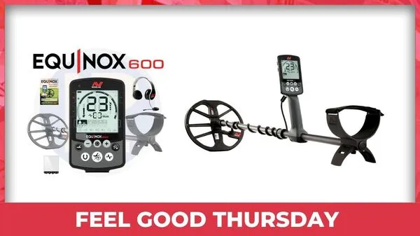 Minelab Equinox 600 Metal Detector (£500 Cash Option)