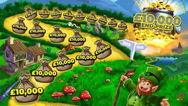 £10,000 Cash Dash - 5,000x Instawins + £10,000 End Prize