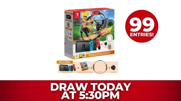 NINTENDO SWITCH RING FIT BUNDLE