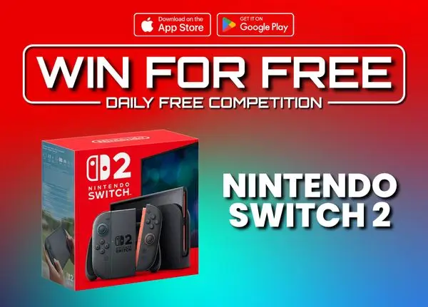 Nintendo Switch 2: FREE To Enter Daily Competition Grab A Free Ticket Every 2 Hours