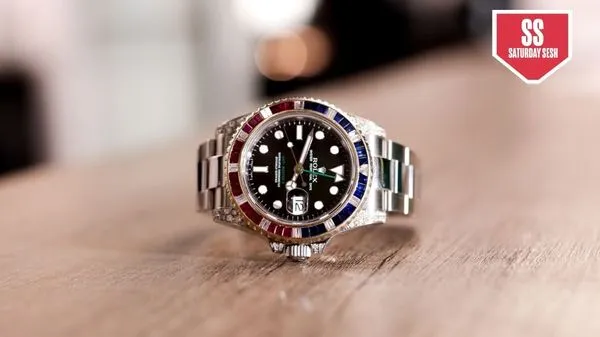 ROLEX SARU PEPSI GMT MASTER II 