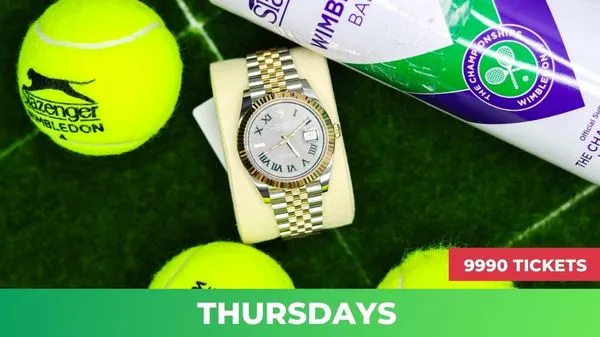 2021 ROLEX WIMBLEDON 41MM OR £10,000 CASH