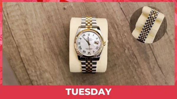 Rolex Datejust Concealed Clasp