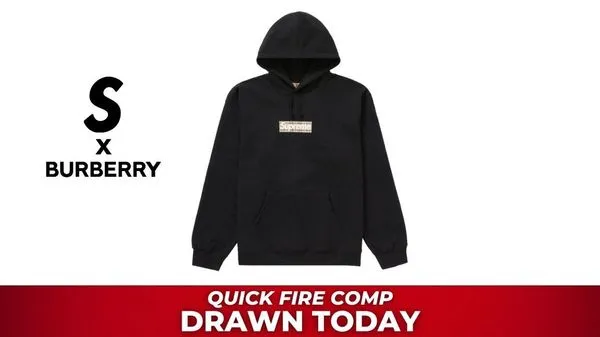SUPREME X BURBERRY HOODY