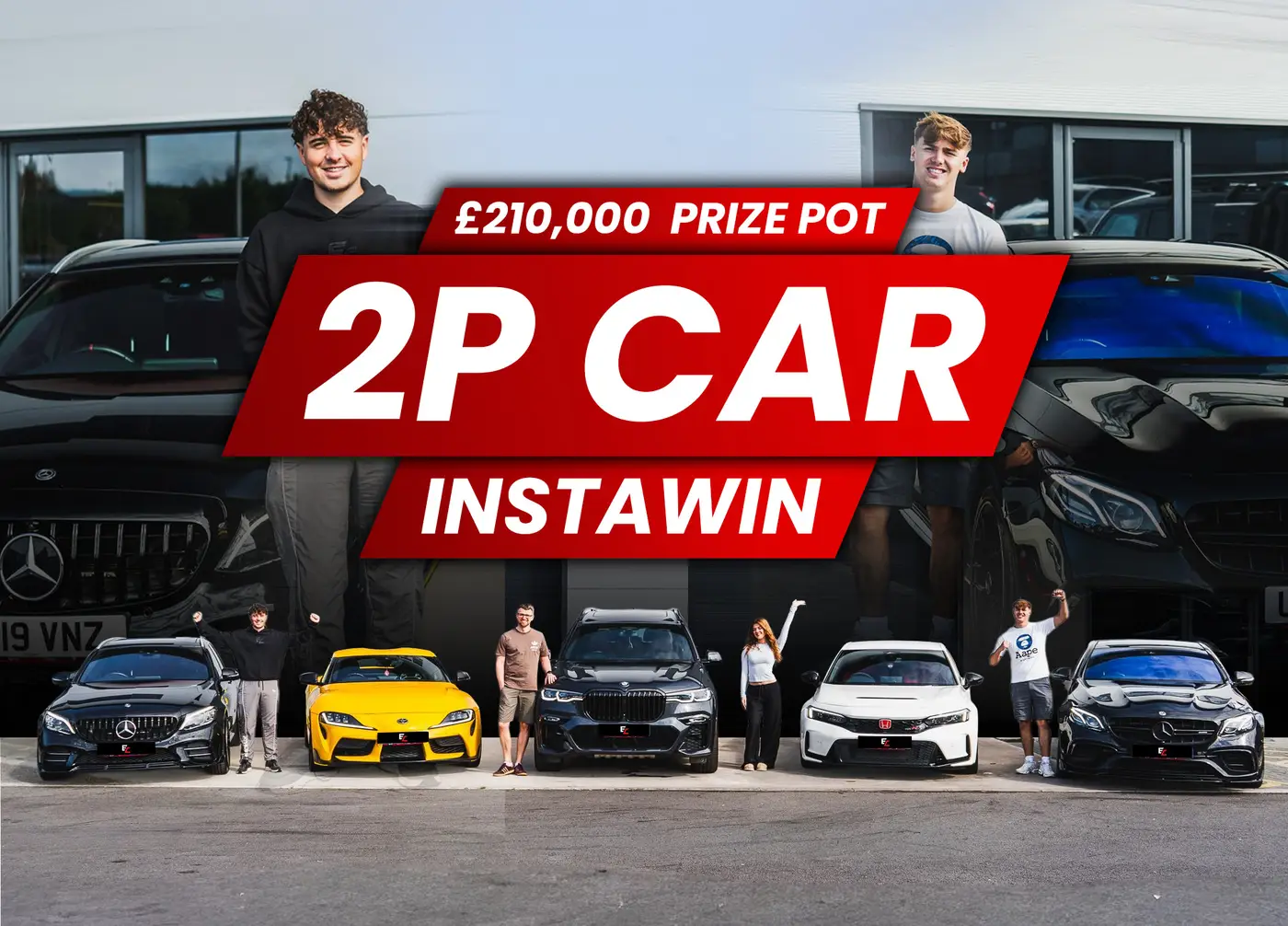 The 2p Car InstaWin