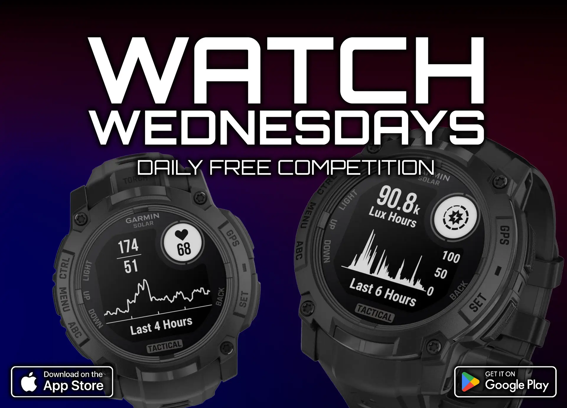 Garmin Instinct 3 | Watch Wednesdays | FREE To Enter Daily Competition