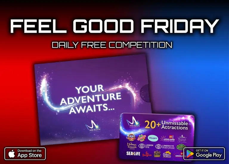 £200 Merlin Theme Park & More Voucher | Feel Good Fridays | FREE To Enter Daily Competition
