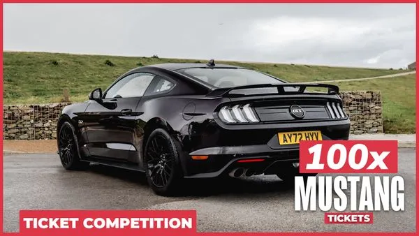 Win 100 x Ford Mustang Tickets (Drawn 2pm)