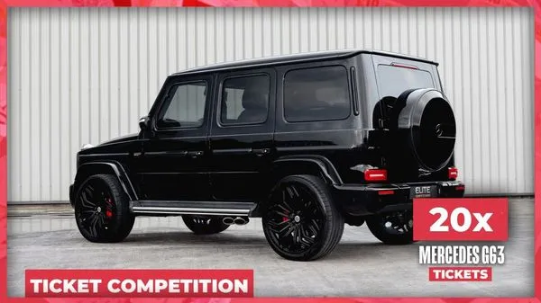 Win 20 x Mercedes G Wagon Tickets