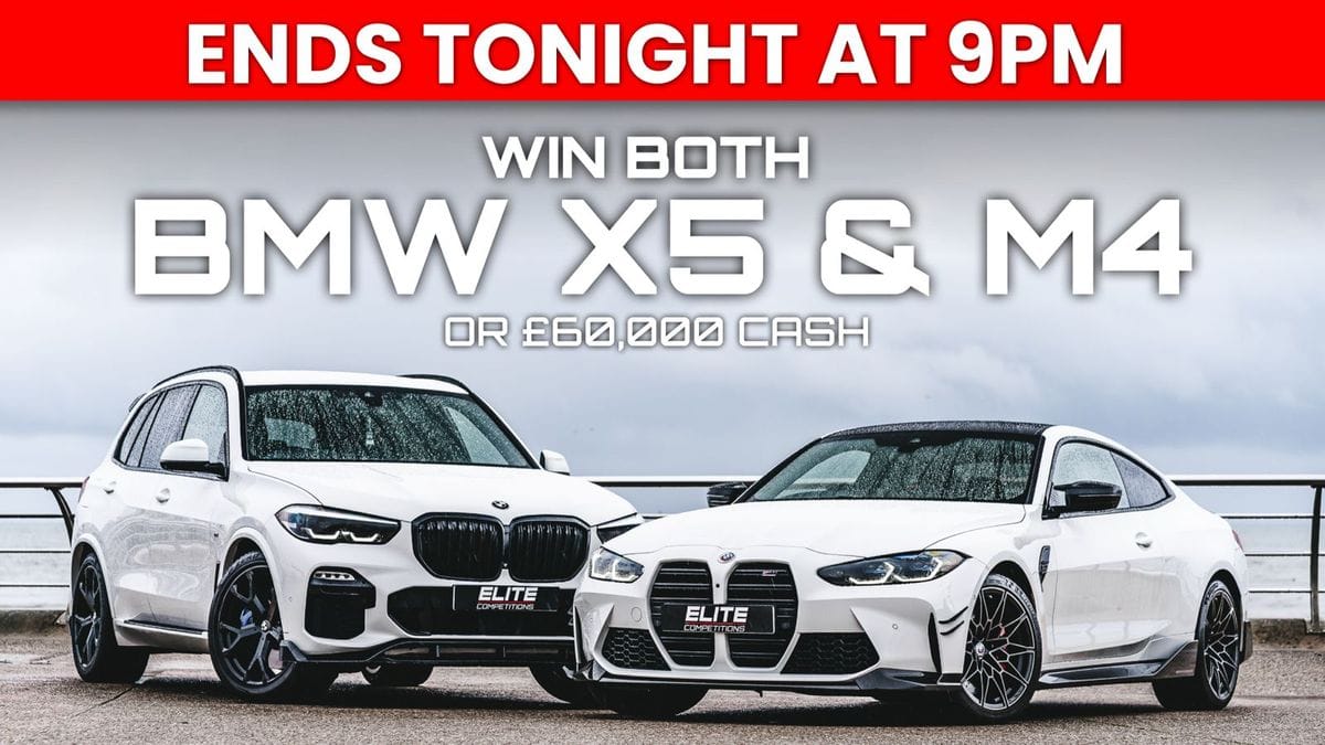 Win BOTH: BMW X5 & BMW M4 Competition | Elite Competitions