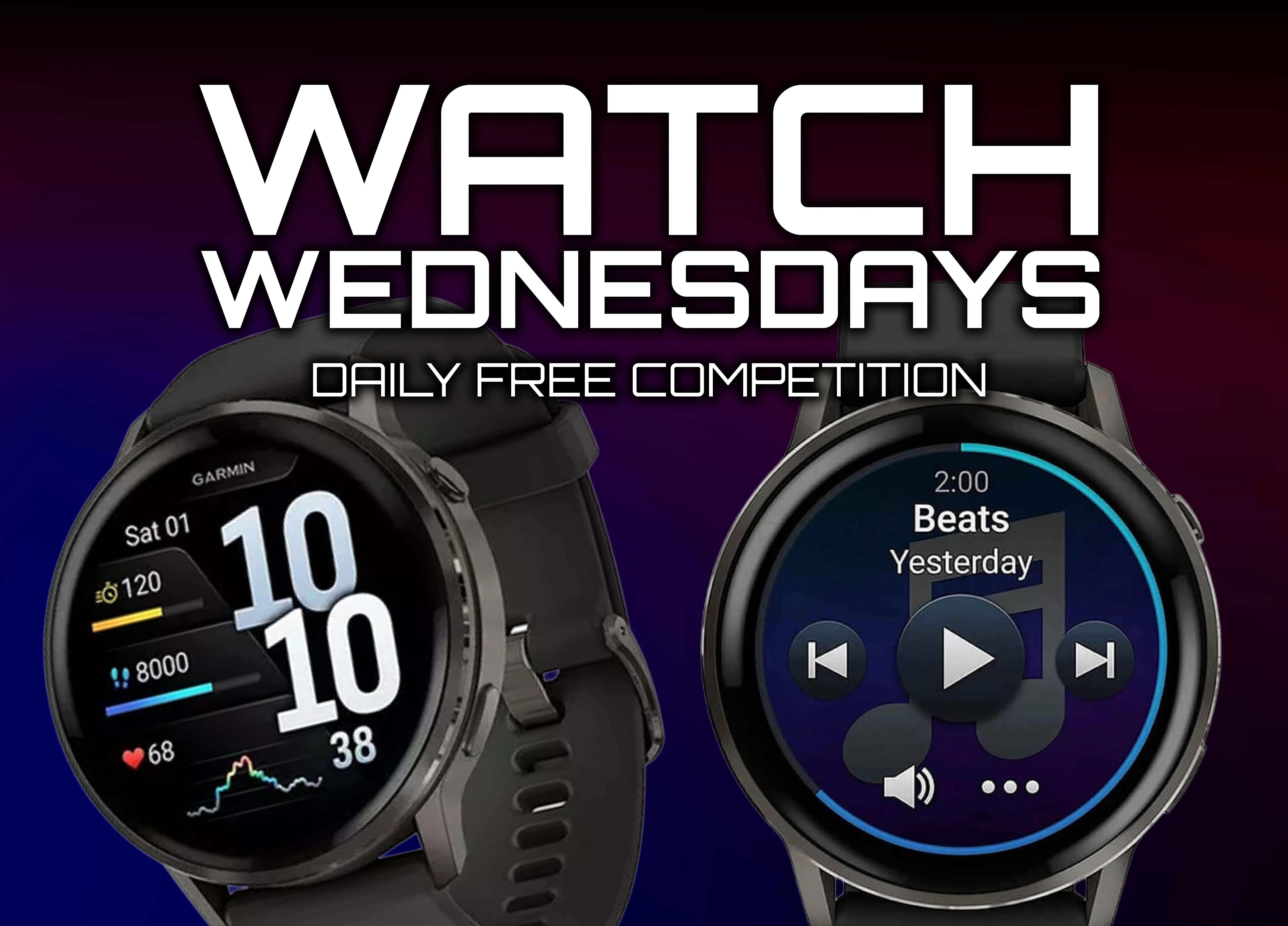 GARMIN Venu 4 Smart Watch | Watch Wednesdays | FREE To Enter Daily Competition