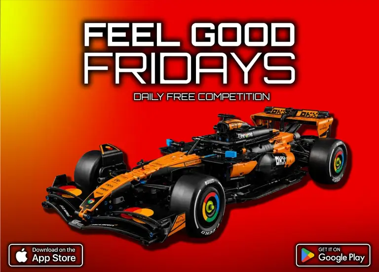 Lego McLaren F1 Racing Car | Feel Good Fridays | FREE To Enter