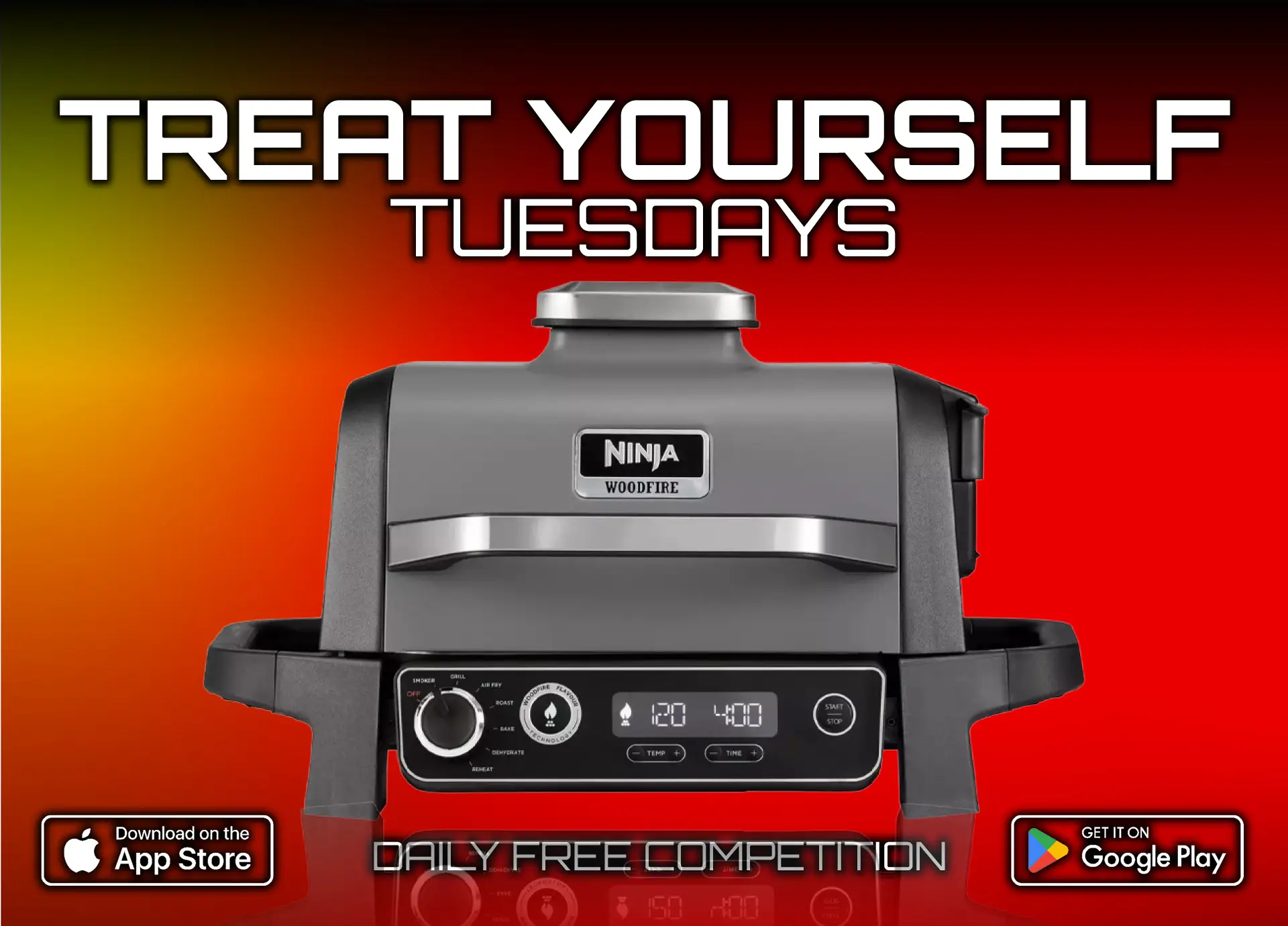Ninja BBQ | Treat Yourself Tuesdays | FREE To Enter Daily Competition