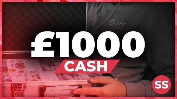 £1,000 Cash