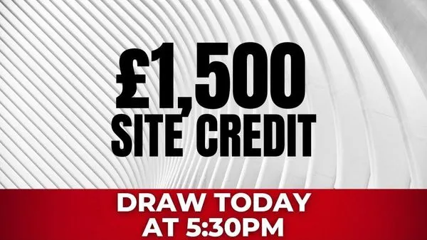 £1,500 SITE CREDIT