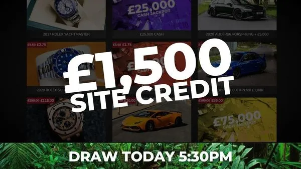 £1,500 SITE CREDIT