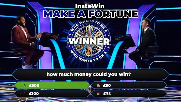 £500 Main Prize + 600x InstaWins