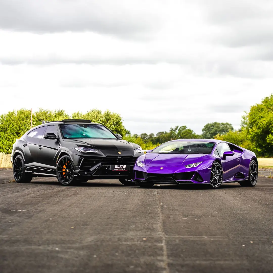 Lamborghini Huracan EVO + Lamborghini Urus S