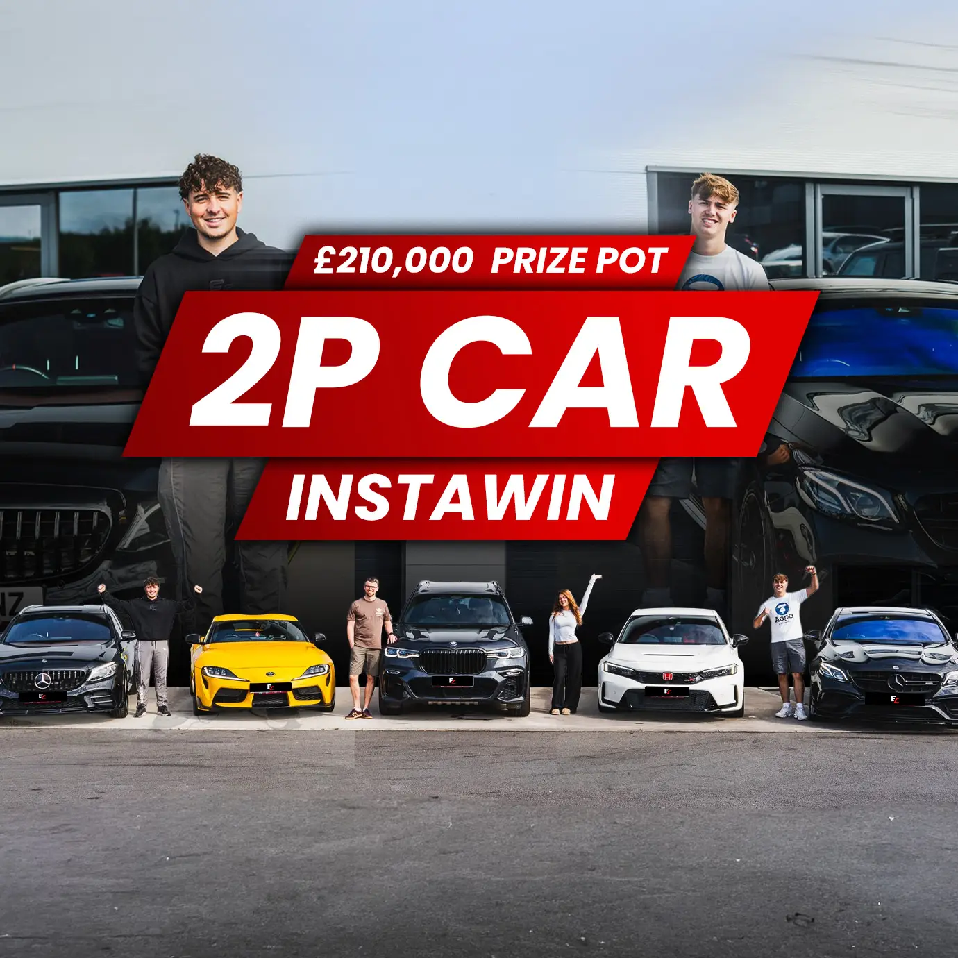 The 2p Car InstaWin